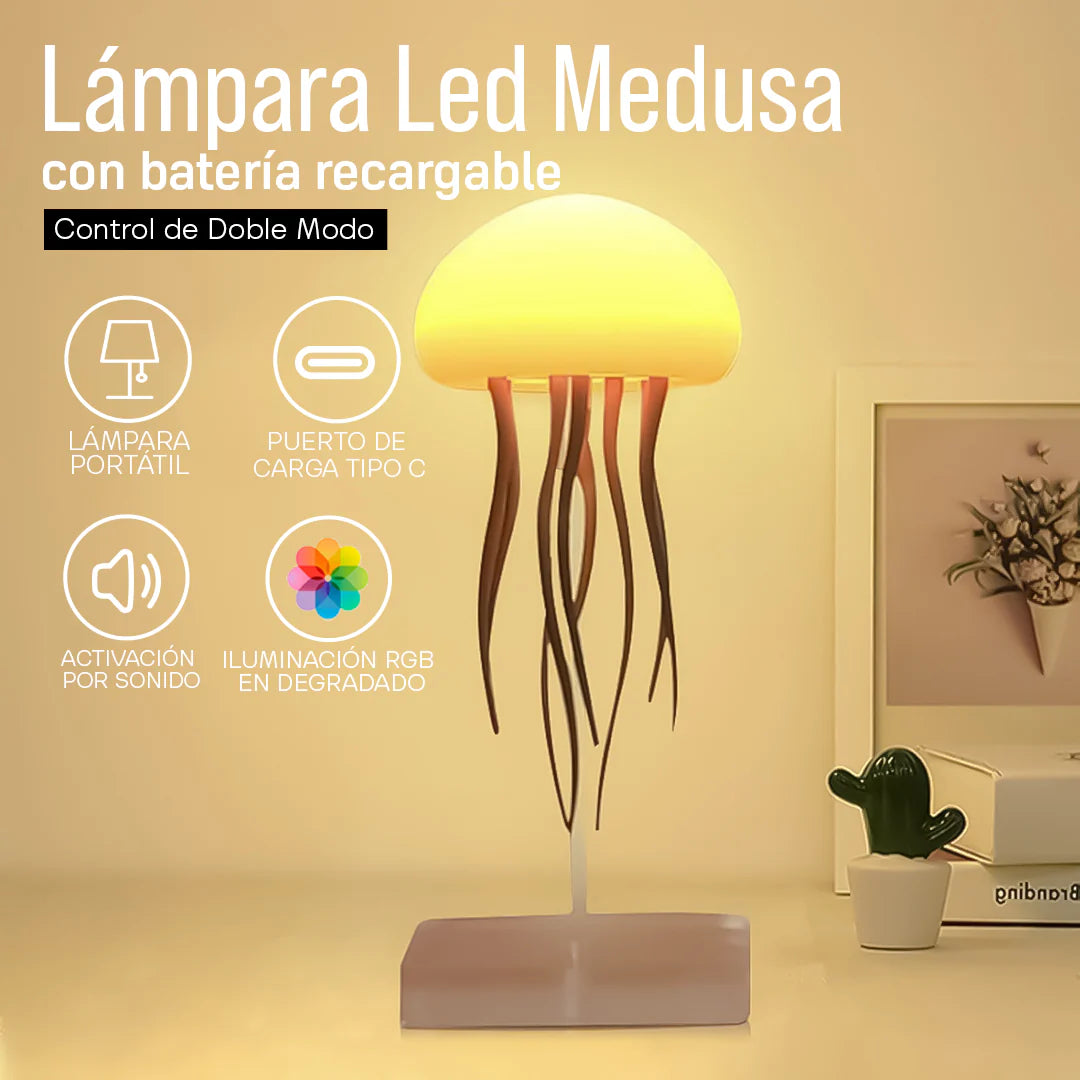 Lámpara de Medusa Flotante