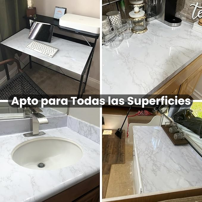2 x 1 Papel Tapiz Vinilo Adhesivo de Mármol