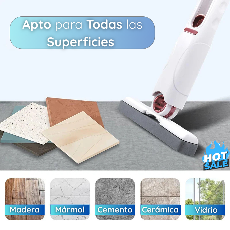 2 POR 1 🔥 Mini Mop™ Trapeador de Microfibra Multiuso