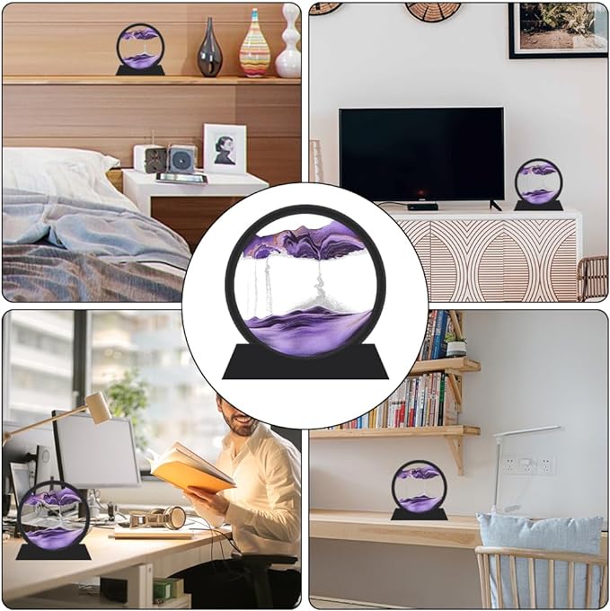 Reloj de Arena Movediza 3D